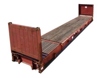 40FT COLLAPSIBLE-END FLAT RACK